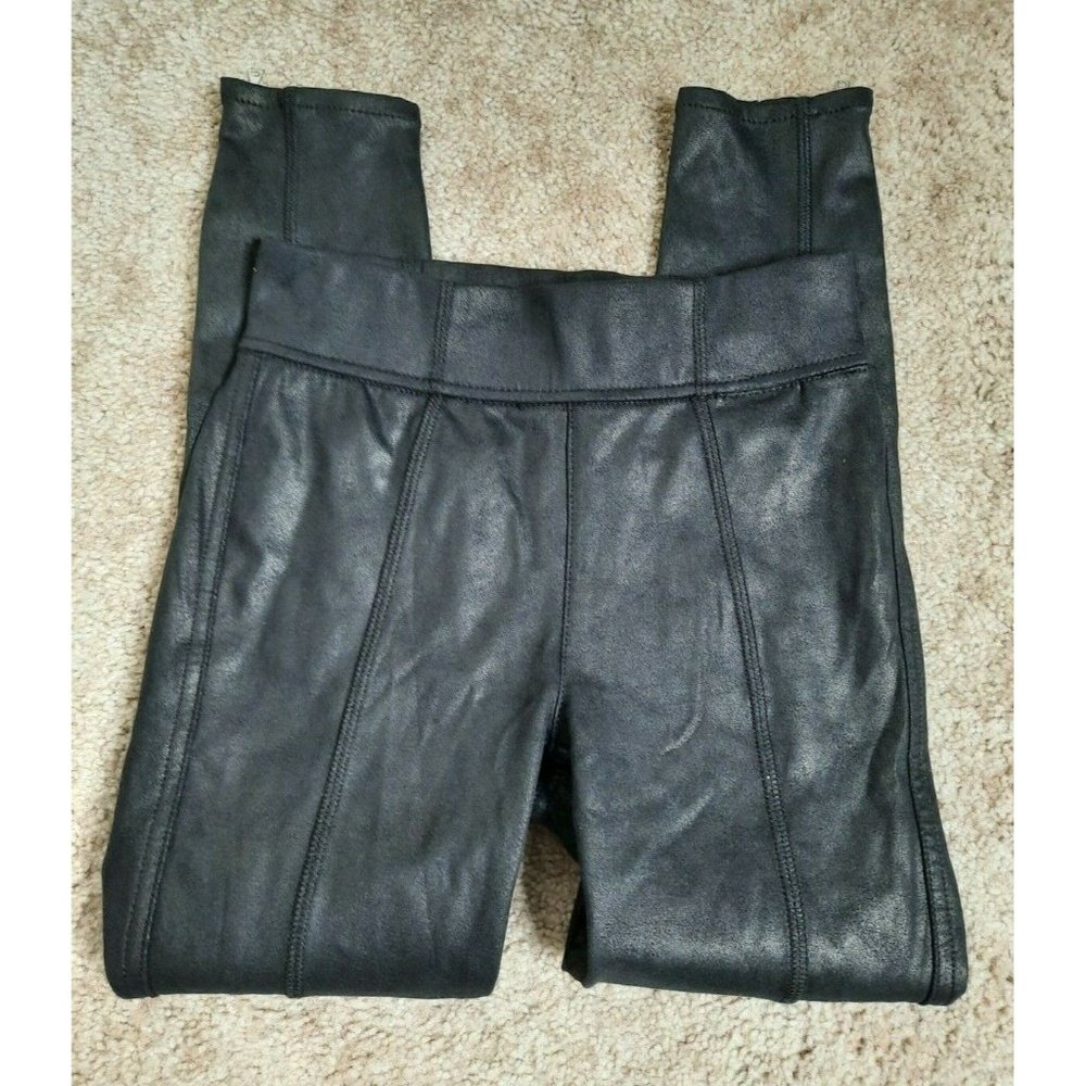 7 For All Mankind Faux Vegan Leather Leggings XS